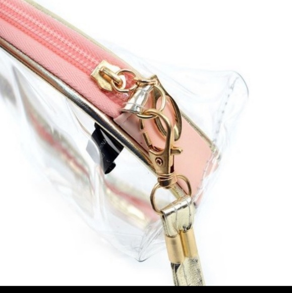 Set of 3  travel wristlet makeup bag - Picture 6 of 6